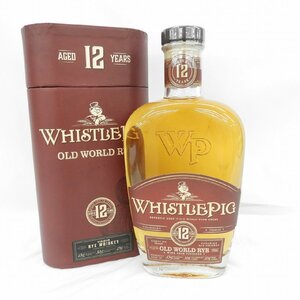 [ не . штекер ]WhistlePig свисток pig12 год Old world lai виски 700ml 43% с ящиком 11538332 0430