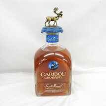 【未開栓】Caribou Crossing カリブー クロッシング カナディアン ウイスキー 750ml 40% 箱付き 11541002 0430_画像2