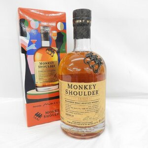 【未開栓】MONKEY SHOULDER モンキーショルダー バッチ27 ウイスキー 700ml 40％ 箱付 11553429 0430