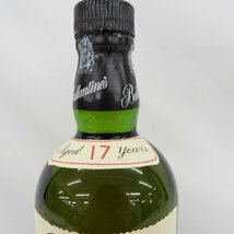 【未開栓】Ballantine's バランタイン 17年 ベリーオールド スコッチ ウイスキー 750ml 43% 11543427 0430_画像3