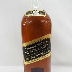 1円～【未開栓】Johnnie Walker ジョニーウォーカー ブラックラベル 12年 エクストラスペシャル ウイスキー 1000ml 43% 892104178 0430の画像2