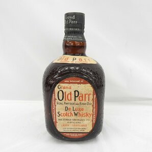 1円～【未開栓】Grand Old Parr グランド オールドパー デラックス スコッチ ウイスキー ※容量・度数記載なし 11551274 0430の画像1