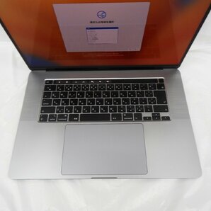 【中古品】Apple アップル ノートパソコン MacBook Pro 16インチ 2019 A2141 corei7/2.6GHz/16GB/SSD512GB 11552611 0430の画像2