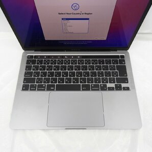 【中古品】Apple アップル ノートパソコン MacBook Pro 13インチ 2020 A2338 FYD82J/A 整備済製品 M1/8GB/SSD256GB 11553992 0430の画像2