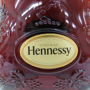 【未開栓】Hennessy ヘネシー XO 黒キャップ クリアボトル ブランデー 700ml 40% 11563433 0501の画像2