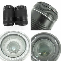 【中古品】Canon キャノン デジタル一眼レフカメラ EOS 60D レンズ2本(18-135/55-250ｍｍ)セット 11562356 0430_画像9