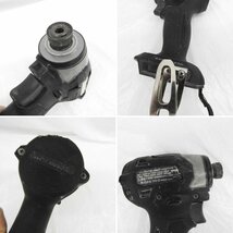 【中古品】makita マキタ 充電式インパクトドライバー TD173D ブラック 940127056 0430_画像5