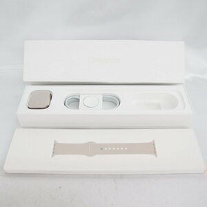 【中古品】Apple Watch Series5 GPS+Cellular 40mm MWX62J/A ゴールドステンレス/ストーンスポーツバンド 940127071 0430