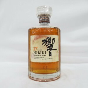 【未開栓】SUNTORY サントリー 響 HIBIKI 17年 ウイスキー 700ml 43％ 11563322 0501