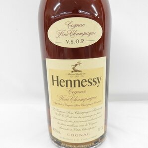 【未開栓】Hennessy ヘネシー VSOP ファインシャンパーニュ スリムボトル ブランデー 700ml 40% 11563431 0501の画像2