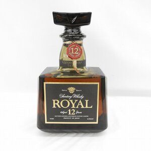 【未開栓】SUNTORY サントリー ROYAL ローヤル 12年 黒ラベル ウイスキー 700ml 43% 11563454 0501