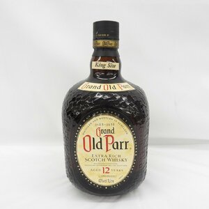 1円～【未開栓】Grand Old Parr グランド オールドパー 12年 エクストラリッチ ウイスキー 1000ml 43% 11551658 0502