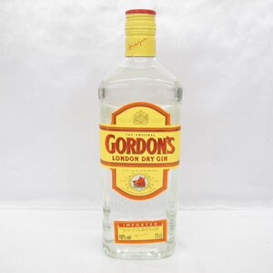 1 jpy ~[ not yet . plug ]GORDON'S Gordon z London do Rizin Spirits 700ml 40% 11552100 0502