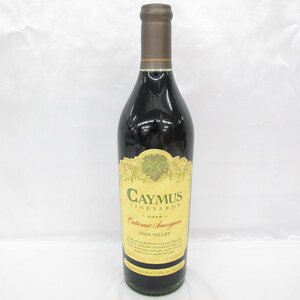 【未開栓】CAYMUS VINEYARDS ケイマス・ヴィンヤーズ カベルネ・ソーヴィニヨン 2018 赤 ワイン 750ml 13.9% 11562000 0503