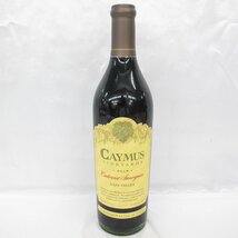 【未開栓】CAYMUS VINEYARDS ケイマス・ヴィンヤーズ カベルネ・ソーヴィニヨン 2018 赤 ワイン 750ml 13.9% 11561997 0503_画像1