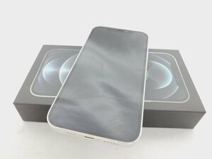 【中古品】docomo ドコモ スマートフォン Apple iPhone12 Pro 256GB MGMA3J/A シルバー 判定○ ※SIMロック解除済み 11544995 0409