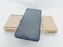 【未使用品】国内版 SIMフリー スマートフォン SHARP AQUOS sense8 SH-M26 コバルトブラック 11554576 0423_画像1