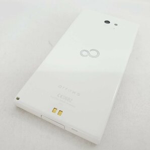 1円～【中古品】国内版 SIMフリー スマートフォン SHARP arrows M02 FARM06007 2GB/16GB ホワイト 11558547 0427の画像2