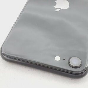 1円～【中古品】海外版 SIMフリー スマートフォン Apple iPhone SE 第2世代 128GB MXD02VN/A ブラック ※技適マークあり 11559619 0430の画像4