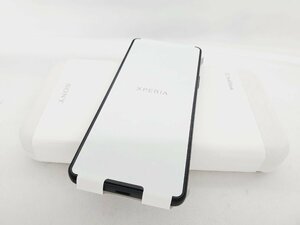 【未使用品】SoftBank ソフトバンク スマートフォン SONY Xperia 10 V A302SO ブラック 判定○ ※SIMロック解除済 972127199 0501