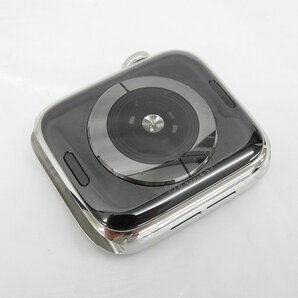 【美品】Apple Watch Series5 GPS+Cellular 44mm MWWG2J/A シルバーステンレス/シルバーミラネーゼループ 11551578 0419の画像3