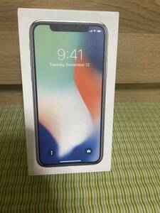 iPhone X SIMフリー シルバー 64GB 1円スタート