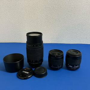 Nikon AF NIKKOR 28-80mm 1:3.3-5.6G 70-300mm 1:4-5.6G 35-80mm 1:4-5.6D ニコン レンズ 3点セット