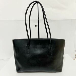 PRADA プラダ ミニトートバッグ レザー 三角ロゴ ブラック 中古