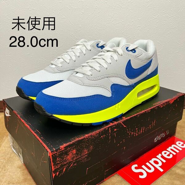 未使用 国内正規品 NIKE AIR MAX 1 '85 OG US10/28.0cm HF2903 100 ナイキ エア マックス BIG BUBBLE Blue supreme シュプリーム