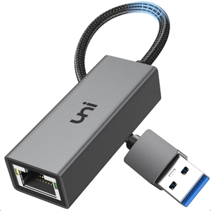 uniAccessories 有線LANアダプター USB-A → RJ45 Windows/Chrome/Linux/Mac/Switch 新品 送料込