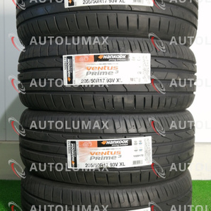 205/50R17 93V Hankook Ventus Prime3 K125 新品 サマータイヤ 4本セット 2023年製 送料無料 ハンコック 205/50/17の画像1