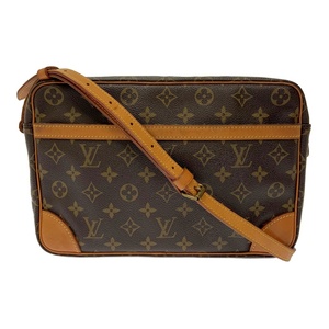 【ジャンク】 LOUIS VUITTON ルイ・ヴィトン M51272 モノグラム PVC トロカデロ30 ショルダーバッグ ブラウン 177594 ショルダーバッグ