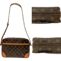 【ジャンク】 LOUIS VUITTON ルイ・ヴィトン M51272 モノグラム PVC トロカデロ30 ショルダーバッグ ブラウン 177594 ショルダーバッグ_画像7