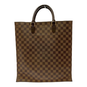 LOUIS VUITTON ルイ・ヴィトン N51140 ダミエ PVC サックプラ トートバッグ ブラウン 241471 トートバッグ