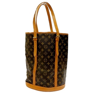 【ジャンク】 LOUIS VUITTON ルイ・ヴィトン M42236 モノグラム PVC バケットGM ショルダーバッグ ブラウン 167448 ショルダーバッグ