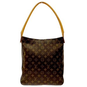 LOUIS VUITTON ルイ・ヴィトン M51145 モノグラム PVC ルーピングGM ショルダーバッグ ブラウン 172912 ショルダーバッグ