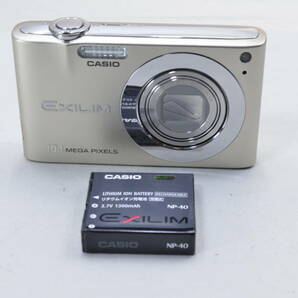 【ecoま】CASIO EXILIM EX-Z100 ゴールド コンパクトデジタルカメラの画像1