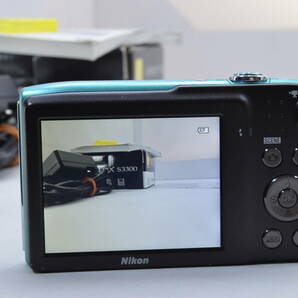 【ecoま】NIKON COOLPIX S3300 ミントグリーン コンパクトデジタルカメラの画像4