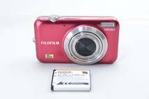 【ecoま】FUJIFILM Finepix JX280 レッド コンパクトデジタルカメラ_画像1