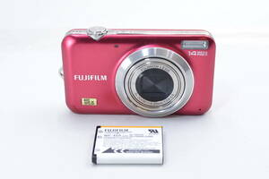 【ecoま】FUJIFILM Finepix JX280 レッド コンパクトデジタルカメラ