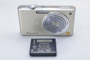 【ecoま】Panasonic LUMIX DMC-FX40 ゴールド コンパクトデジタルカメラ