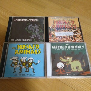 THE MASKED ANIMALS 高速メロディック SKATE ADHESIVE BELVEDERE NOFX FAT WRECK BELLS ON VENEREA SATANIC SURFERS STRUNG OUT