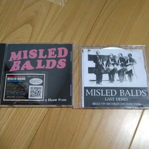 MISLED BALDS 高速メロディック SKATE ADHESIVE BELVEDERE NOFX FAT WRECK BELLS ON VENEREA SATANIC SURFERS STRUNG OUT MILLENCOLIN