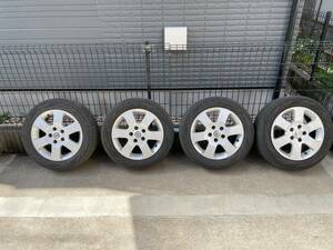 【中古タイヤ・ホイールセット】日産 純正 C25セレナ　 BluEarth-RV RV03 195/60R16 89V 2022年製　4本セット