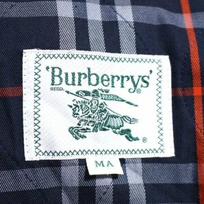 Burberrys バーバリー 日本製 チェック薄中綿キルティングライナー付 スイングトップ ブルゾンジャケットの画像5