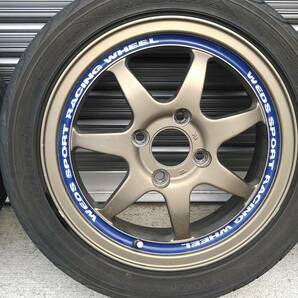 軽用 WEDS SRORTS RACING 14ｘ5Ｊ ＤＮＡ・Ｓドライブ 165/55Ｒ14の画像4