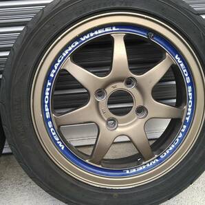 軽用 WEDS SRORTS RACING 14ｘ5Ｊ ＤＮＡ・Ｓドライブ 165/55Ｒ14の画像5