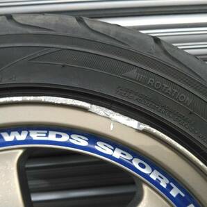 軽用 WEDS SRORTS RACING 14ｘ5Ｊ ＤＮＡ・Ｓドライブ 165/55Ｒ14の画像6