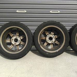 軽用 WEDS SRORTS RACING 14ｘ5Ｊ ＤＮＡ・Ｓドライブ 165/55Ｒ14の画像8