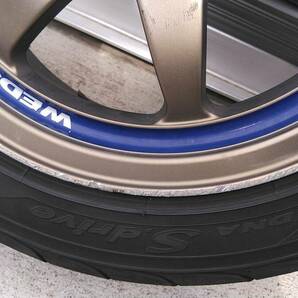 ＷＥＤＳ ＳＰＯＲＴＳ ＲＡＣＩＮＧ 14ｘ5Ｊ ＤＮＡ Ｓドライブ 165/55Ｒ14の画像7